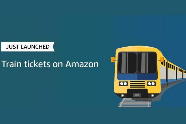 Train Tickets Amazon India website