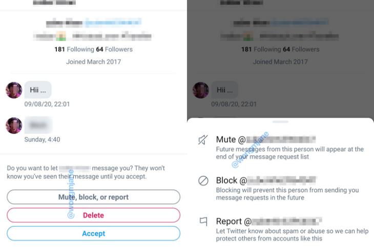 Twitter to Add an Option to Mute DM Requests