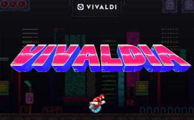 Vivaldi 3.4 Brings Vivaldia Endless Runner Game and New Features to Desktop and Android