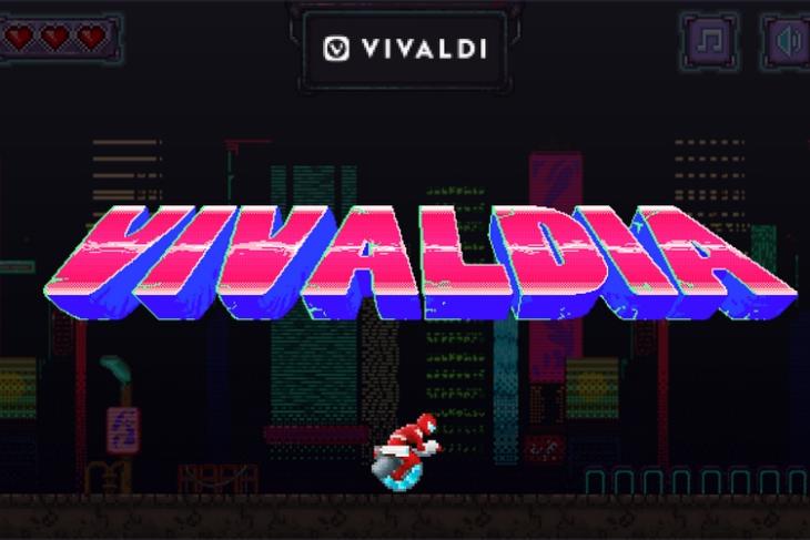 Vivaldi 3.4 Brings Vivaldia Endless Runner Game and New Features to Desktop and Android