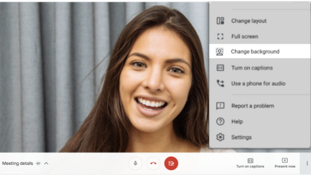 Google Meet Now Supports Custom Backgrounds on the Web - 8