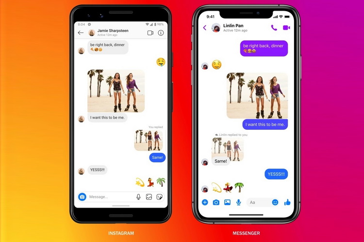 facebook messenger instagram DMs integration