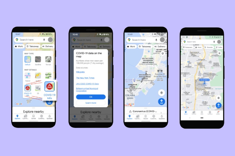 Google Maps Now Shows COVID-19 Containment Zones in Mumbai | Beebom