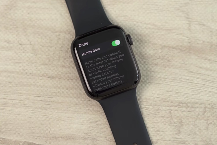 How to set up data on apple discount watch