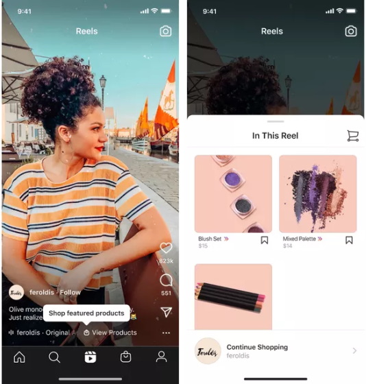  UPDATE  Rolling Out  Instagram to Add Shopping Features to Reels and IGTV - 8