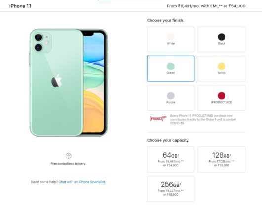 iPhone 11 Pro  iPhone 11 Pro Max Discontinued in India  iPhone 11 Gets a Major Price Cut - 49