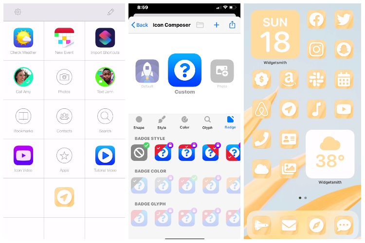 launch center pro custom icons iOS 14 feat.
