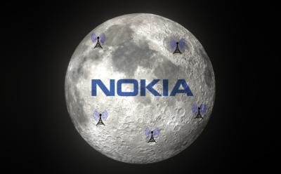 nokia brings 4G network to moon