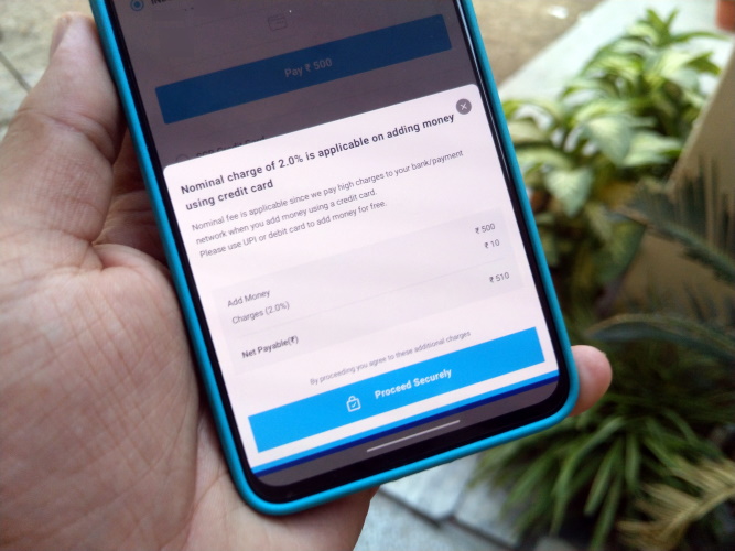 Paytm Starts Charging 2  Fee on Wallet Top ups via Credit Card - 2