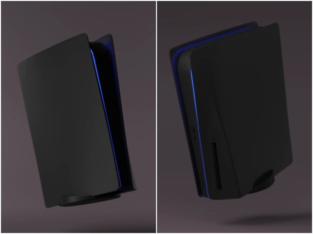 platestation 5 PS5 faceplates black