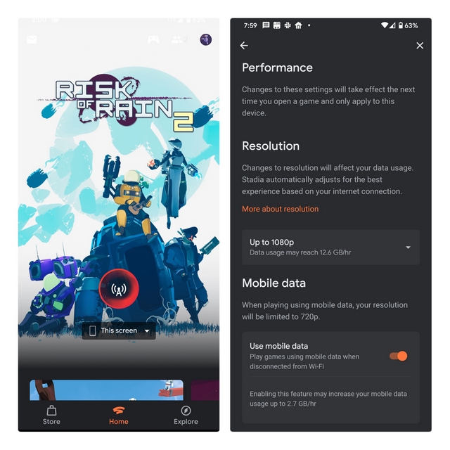 Google Stadia Now Supports Streaming Games Over Mobile Data on Android - 19