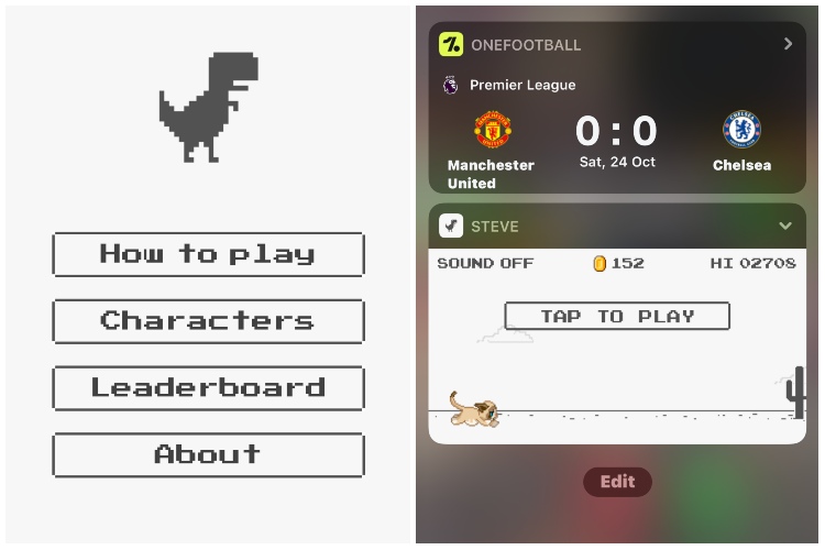 About: Mr Dino Steve: Super Jumping Dinosaur Widget Game (iOS App Store  version)