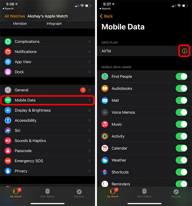 Add data plan to best sale apple watch