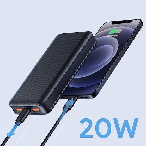 Odec 20W PD Power Bank  Best PD Power Bank for iPhone 12 - 80