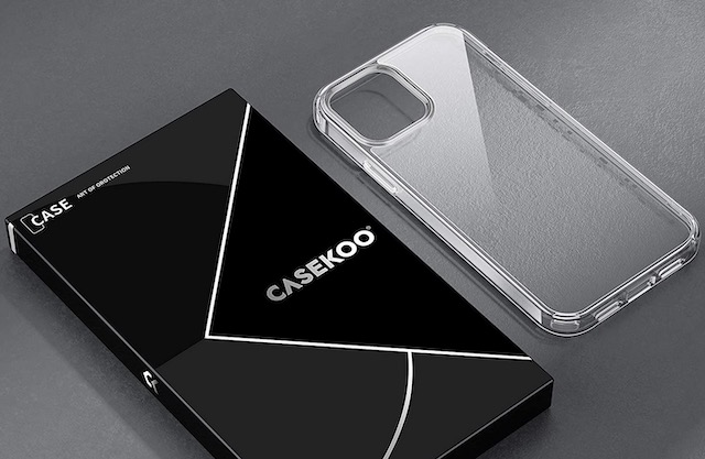 8. CASEKOO Crystal Clear Case