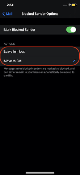How to Automatically Move Blocked Emails to Trash in Apple Mail | Beebom