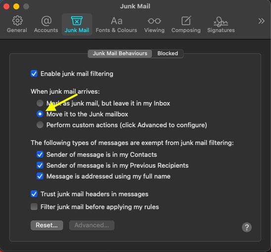 How to Automatically Move Blocked Emails to Trash in Apple Mail Beebom