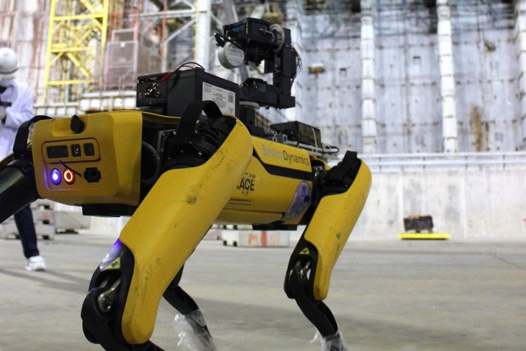 Boston dynamics robot to chernobyl feat.