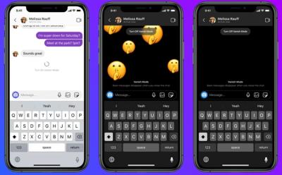 Facebook Rolling out Vanish Mode on Instagram and Messenger