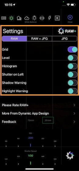 Fine-tune the settings