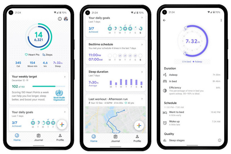 Google Fit Updated With Revamped Homescreen Wear OS Gets