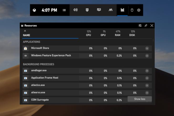 How to Monitor Tasks on Windows 10 While Playing Games