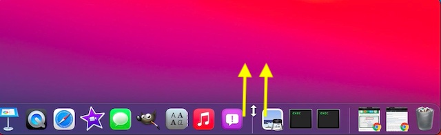 How to Quickly Resize the Dock on Mac - 85