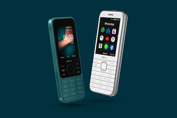 Nokia 6300 and Nokia 8000 4G feature phones launched