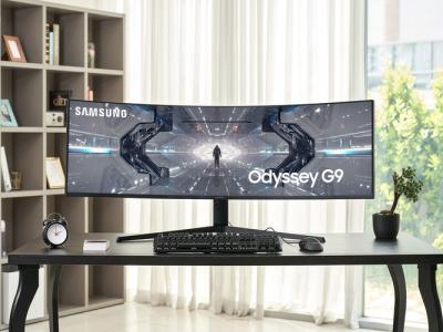 Samsung Odyssey G9 and G7 website