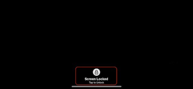 Screen Locked