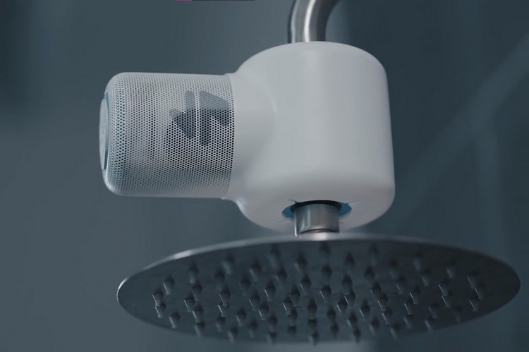 water powered bluetooth shower speaker