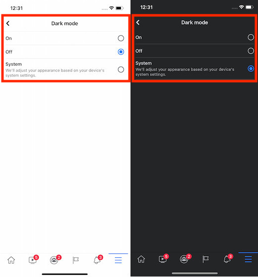 How to Enable Dark Mode in Facebook on iOS and Android - 20