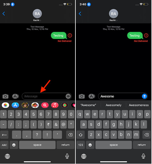 How to Send Message Effects with Voice Control on iPhone - 40