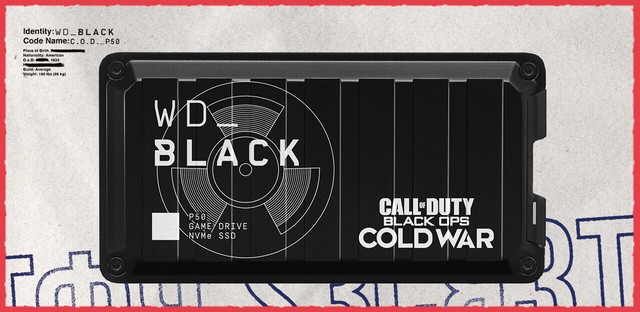 WD Unveiled Call of Duty Black Ops Themed Hard Drives - 92