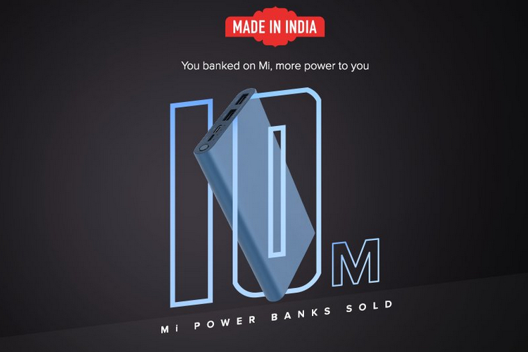Xiaomi Power Bank 10 million website