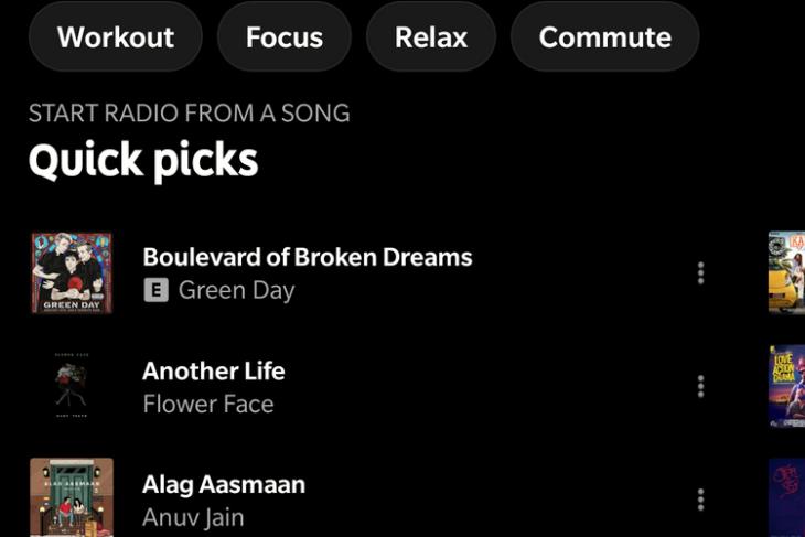 YouTube Music Adds a ‘Quick Picks’ Section on Android, iOS, and Web