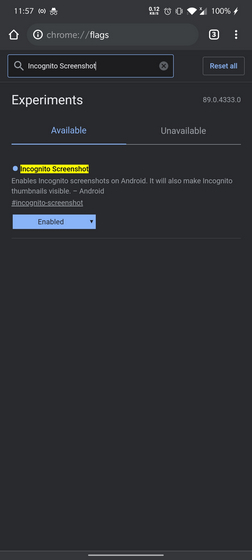 Chrome Now Lets You Capture Screenshots in Incognito Mode on Android - 30