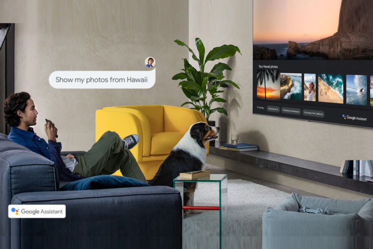 google assistant - samsung TV