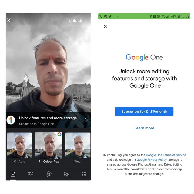 Google Photos to Add New Filters Exclusively for Google One Members - 37