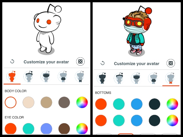 how to create reddit avatar ss