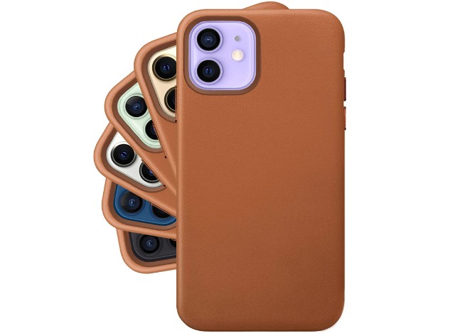 Funda De Piel Completa Para IPhone 11 12 13 Pro Max 14 Plus Con