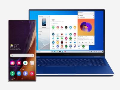 windows 10 your phone run android app on your PC - samsung integration