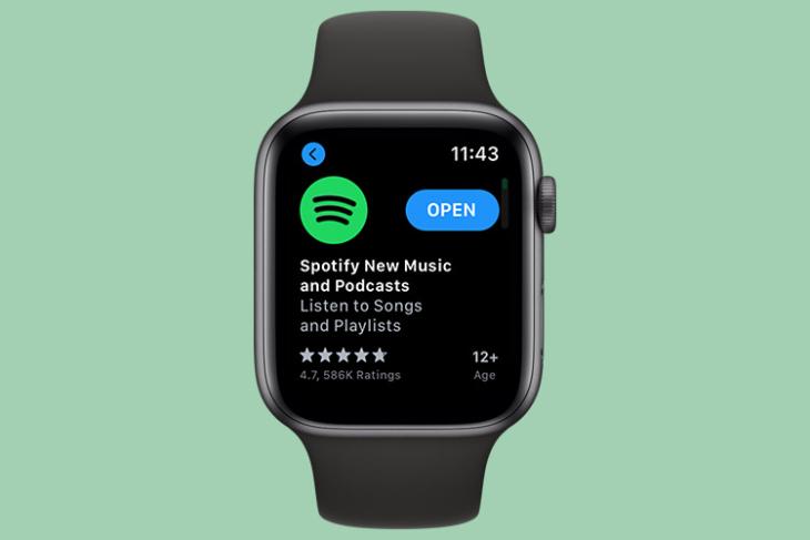 Spotify Supports Streaming on Watch | Beebom
