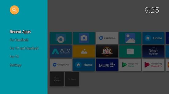 android tv app launcher builder