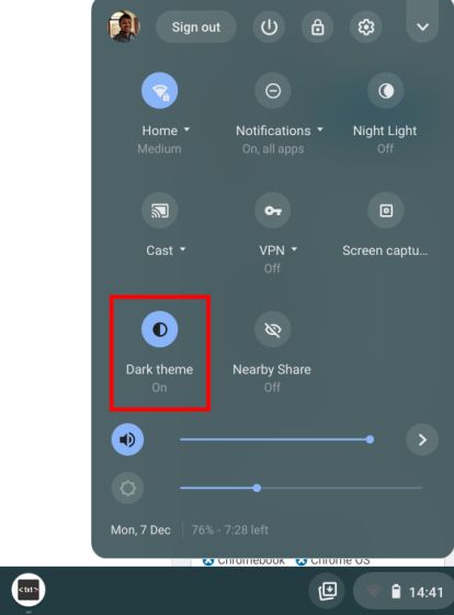 How To Enable Dark Mode In Chromebook