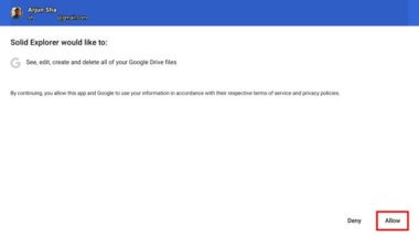 google drive install instructions