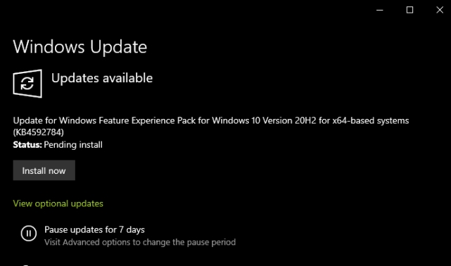 Windows feature experience Pack. Windows feature experience Pack 120.2212.4180.0. Windows feature experience Pack 120.2212.4190.0.