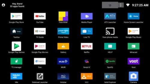 ms launcher android tv