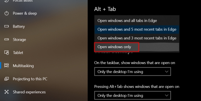 How to Remove Microsoft Edge Tabs from Alt Tab Switcher - 53