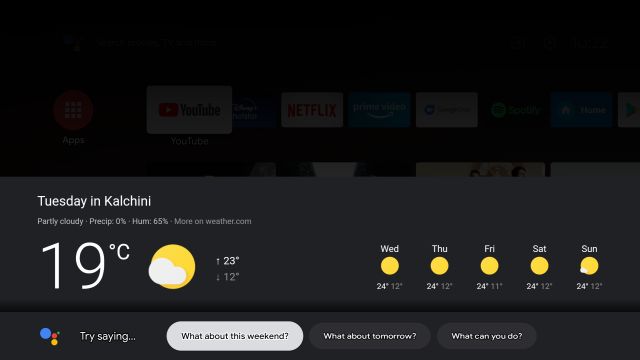 Use Google Assistant on Android TV (2021)